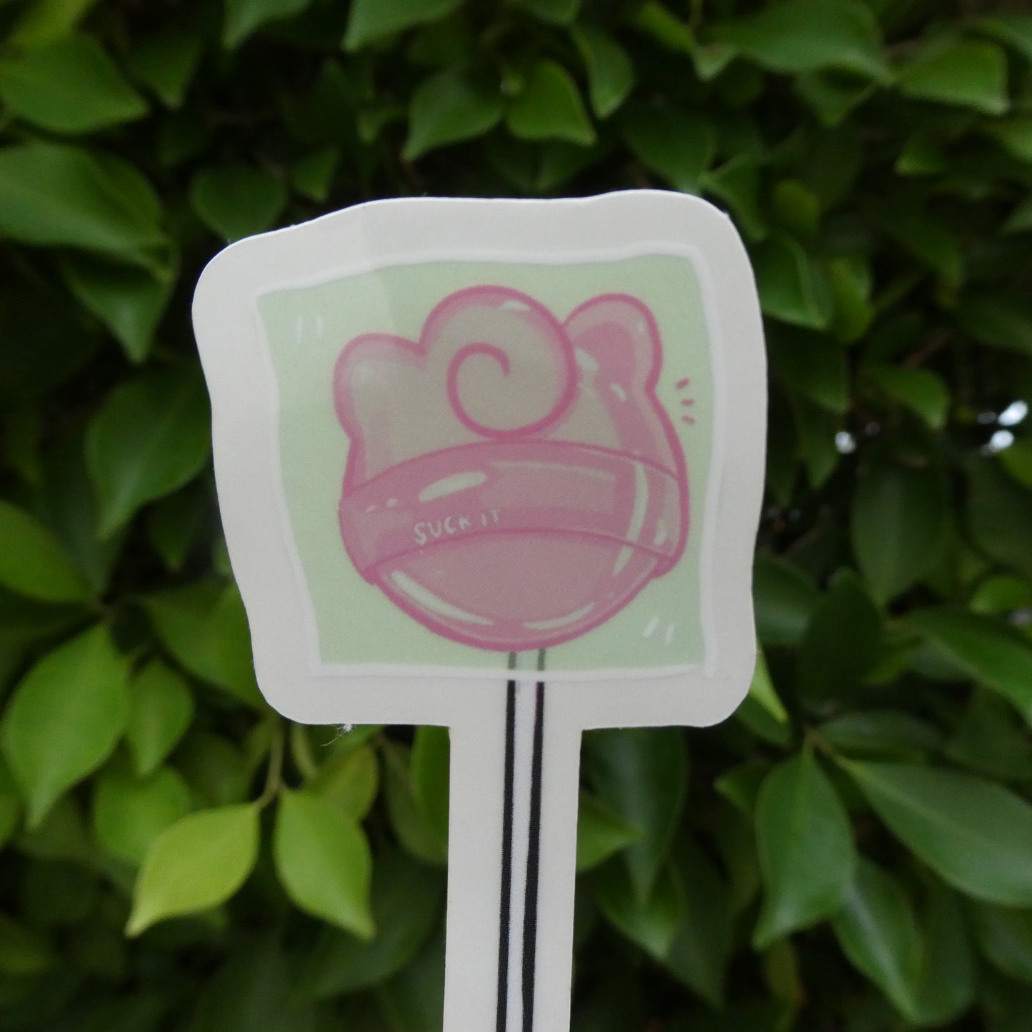 Jigglypuff Suck It Lollipop ππ Sticker (SemiTransparent)