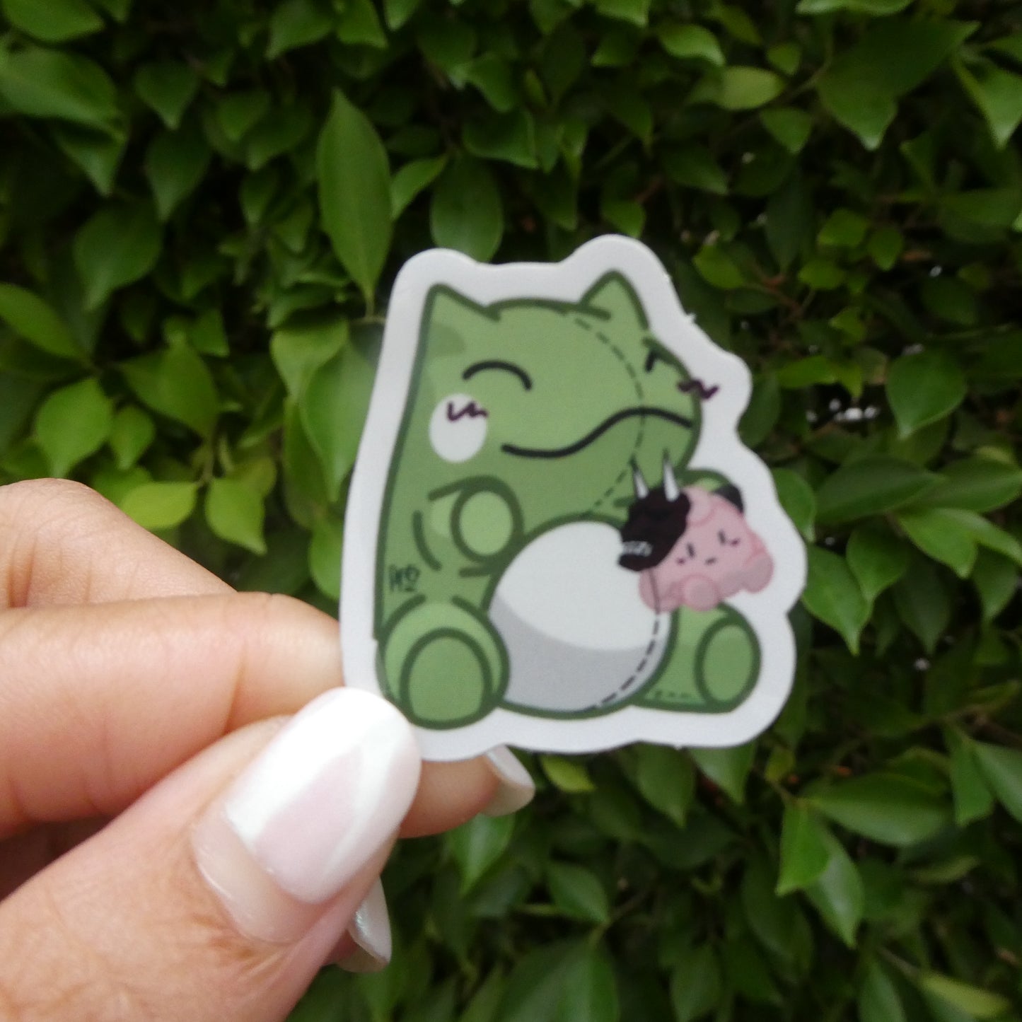 Substitute Doll + Pokédoll Holographic Sticker (Mini)