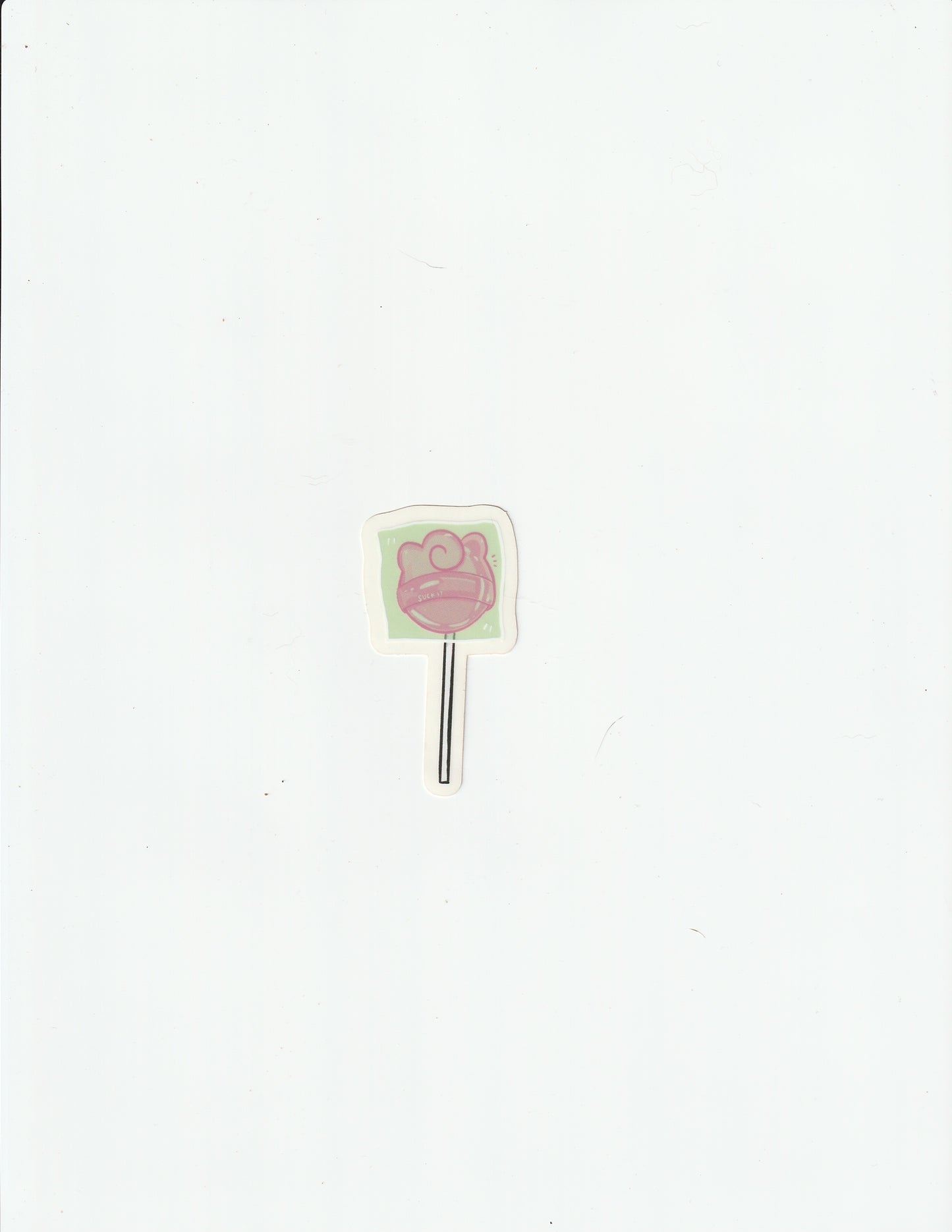Jigglypuff Suck It Lollipop ππ Sticker (SemiTransparent)