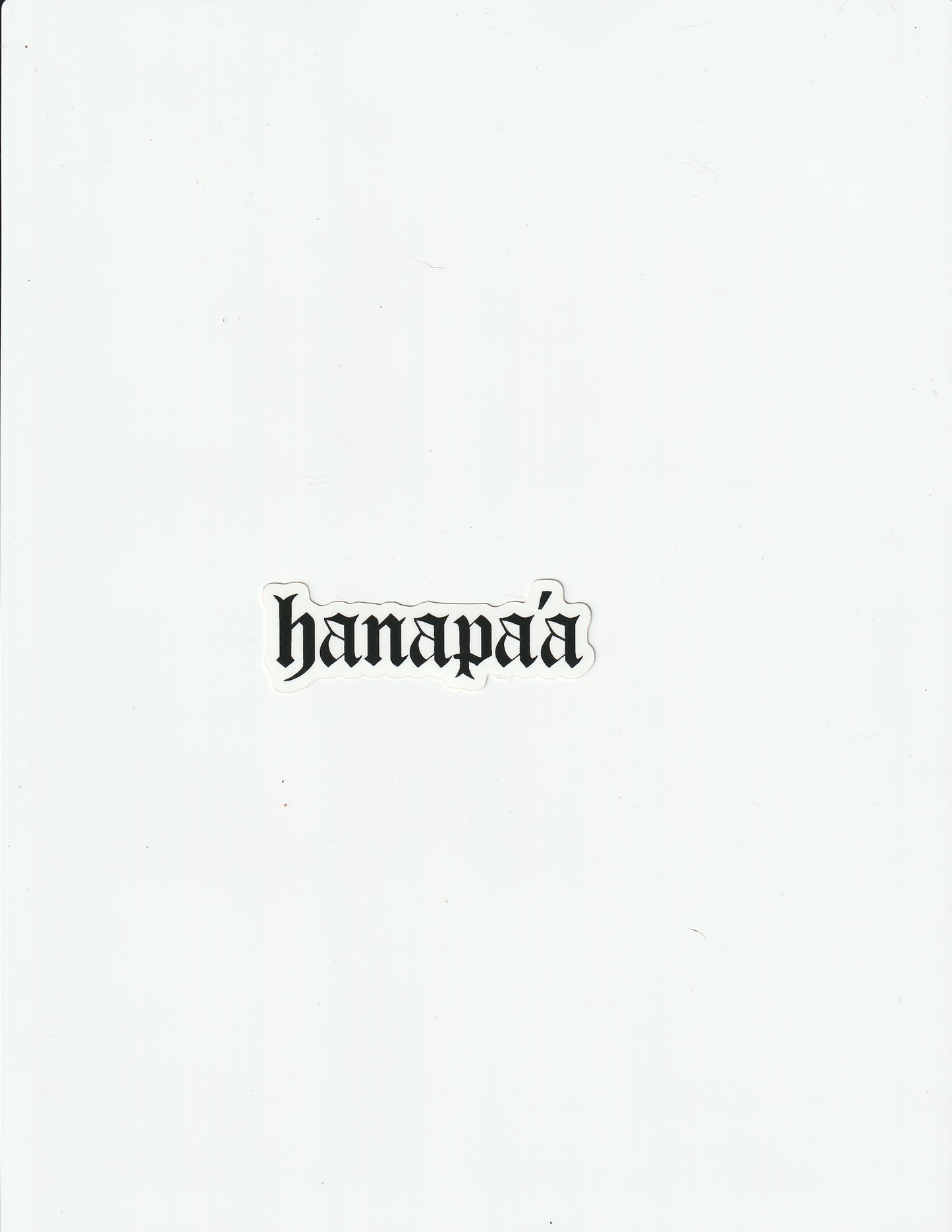 Hanapa’a Sticker