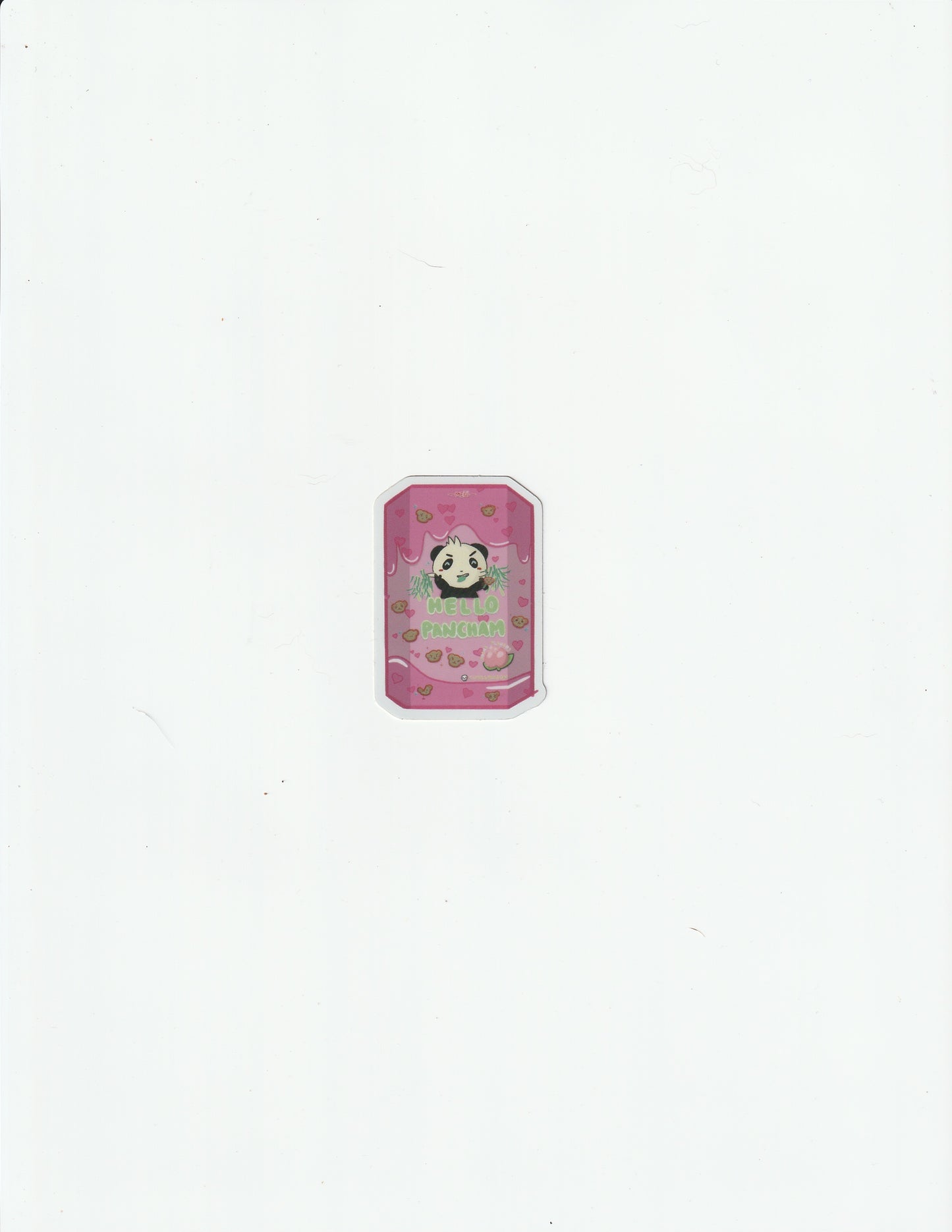 Hello Pancham Holographic Sticker (Mini)