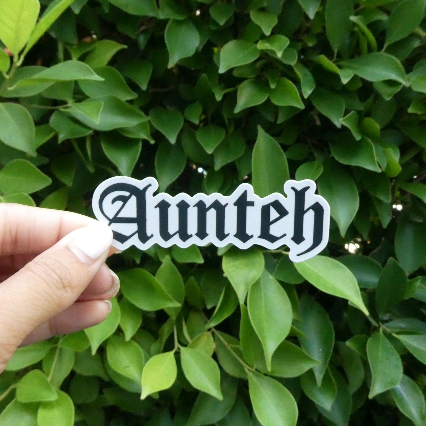 Aunteh Sticker