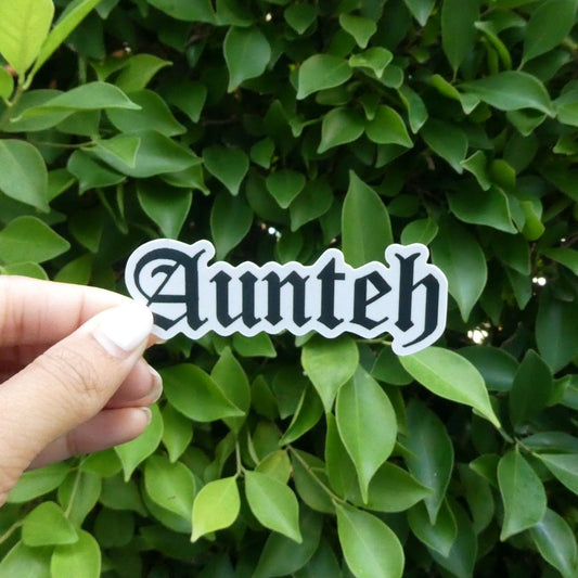 Aunteh Sticker