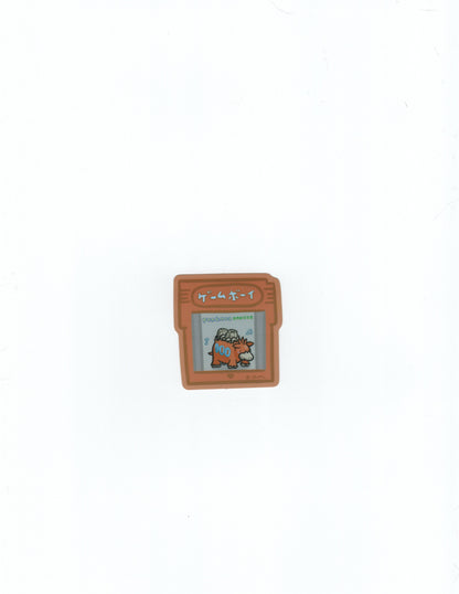 Camerupt Orange Gameboy Cartridge Holographic Sticker (Large)