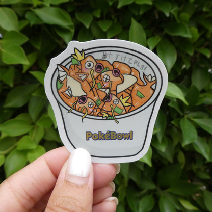 Pokébowl Holographic Sticker