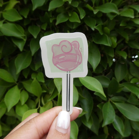 Jigglypuff Suck It Lollipop 🍭😜 Sticker (SemiTransparent)