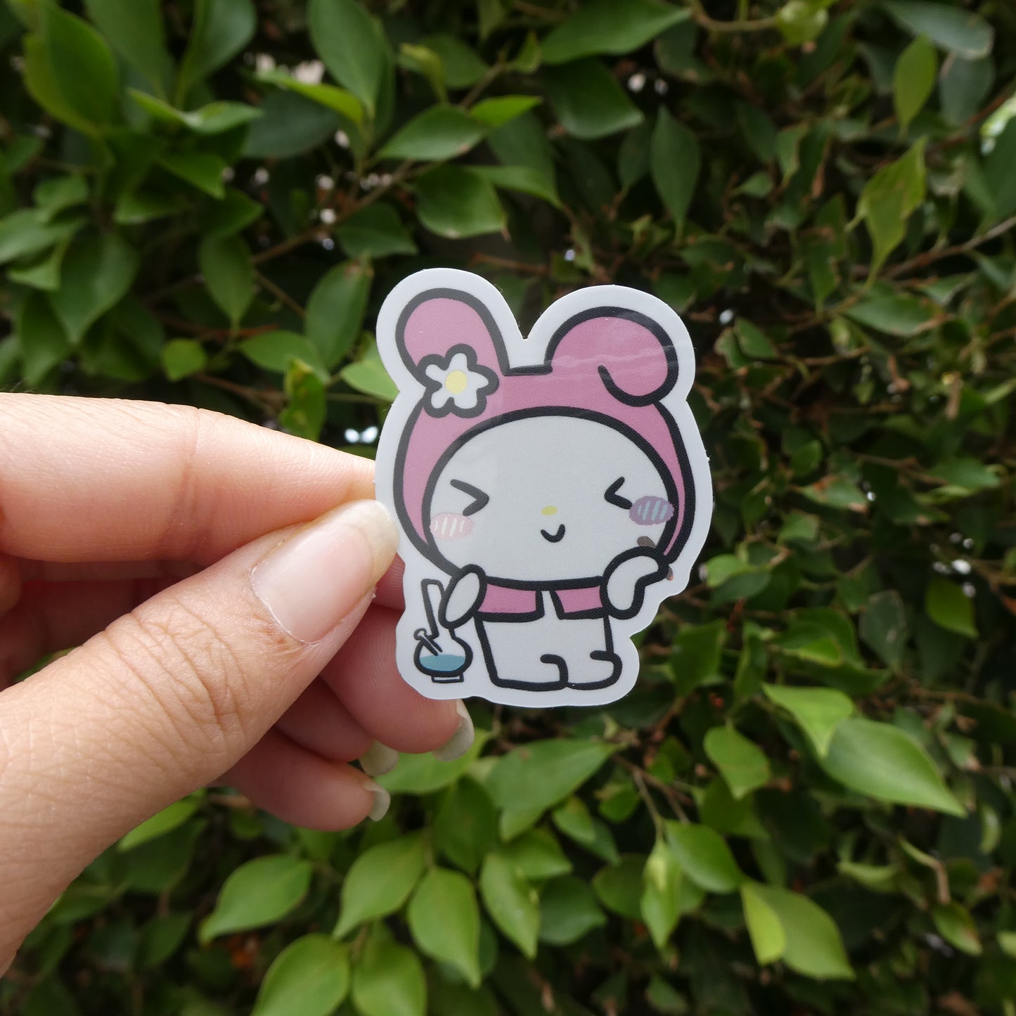 My Melody 420 Holographic Sticker (Mini)