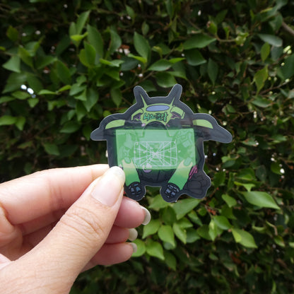 Pet Mech Holographic Sticker