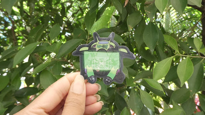 Pet Mech Holographic Sticker